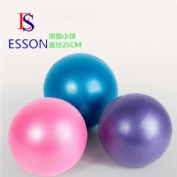 25cm yoga ball fitness asistant pulati ball PVC hand gymastic ball