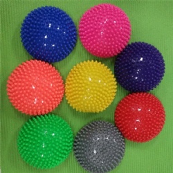 yoga soft spiky half foot massage ball children feeling test ball